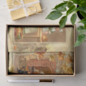 Vintage Thanksgiving Mix Series Design 3 Tissuepapier (Geschenk)