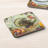 Vintage Thanksgiving Onderzetter (Linkerzijde)