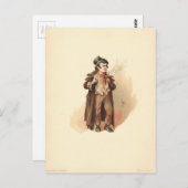 Vintage The Artful Dodger Oliver Twist Briefkaart (Voorkant / Achterkant)