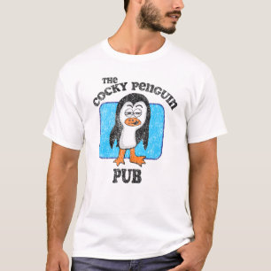 Vintage The Cocky Penguin Pub T-shirt