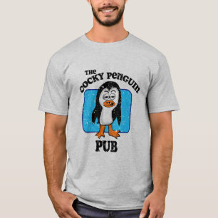 Vintage The Cocky Penguin Pub T-shirt