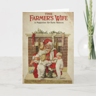 Vintage - The Farmer's Wife Magazine, Feestdagen Kaart