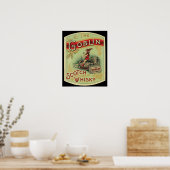 Vintage "The Goblin" Scotch Whiskey Label Poster (Keuken)