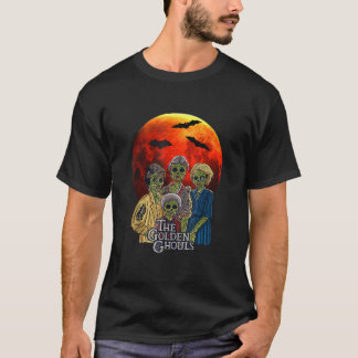 Vintage The Golden Ghouls Aangepast voor vrouwen H T-shirt