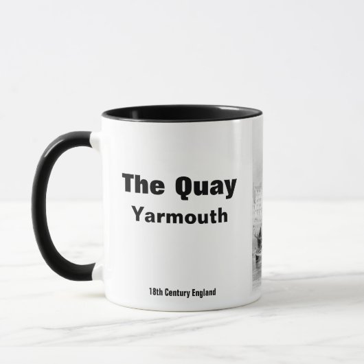 Vintage The Quay Yarmouth Norfolk England Mok (Links)