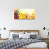 Vintage "The Study of Chrysanthemums" Canvas Afdruk (Insitu (Slaapkamer))