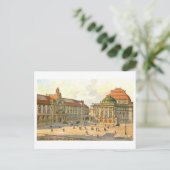 Vintage Theater and Museum, Chemnitz, Germany Briefkaart (Staand voorkant)