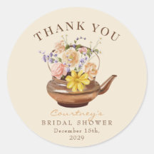 Vintage Thee | Bruidscadeau Thee in Bloemmotief