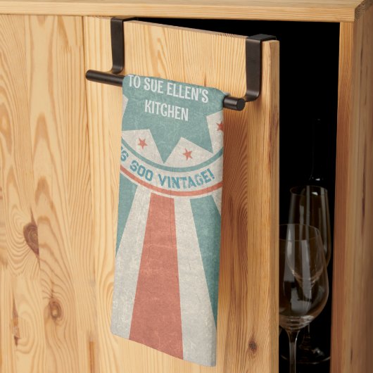  Vintage Theedoek (Derde Gevouwen)