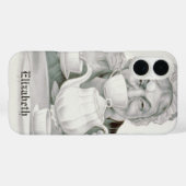 Vintage Theepartij Vrienden, Een Kopje Dat Opmonte Case-Mate iPhone Case (Achterkant (horizontaal))