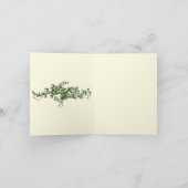 Vintage Theepot Notecard Kaart (Binnen)