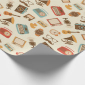 Vintage Themed Cadeaupapier (Hoek)