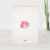 Vintage Thinking of You Kaart (Achterkant)