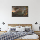 Vintage Thomas Cole A Wild Scene Canvas Afdruk (Insitu (Slaapkamer))