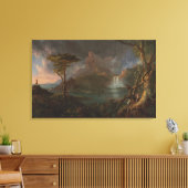 Vintage Thomas Cole A Wild Scene Canvas Afdruk (Insitu (Woonkamer))