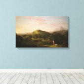 Vintage Thomas Cole The Good Shepherd Canvas Afdruk (Insitu (Houten vloer))