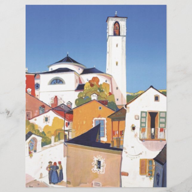 Vintage Ticino Tessin Canton Zwitserland (Voorkant)