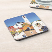 Vintage Ticino Tessin Canton Zwitserland Bier Onderzetter (Linkerzijde)