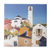 Vintage Ticino Tessin Canton Zwitserland Tegeltje (Voorkant)