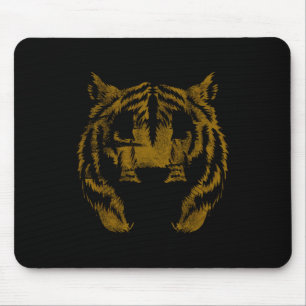 Vintage Tiger Face Tiger Head Wild Cat Lover Gift Muismat