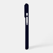 Vintage Tiger Navy Blue iPhone Hoesje (Linkerkant)