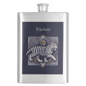 Vintage Tiger Navyblauw Flacon (Voorkant)