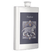 Vintage Tiger Navyblauw Flacon (Rechts)