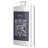 Vintage Tiger Navyblauw Flacon (Links)