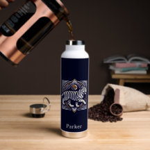 Vintage Tiger Navyblauw