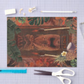 Vintage Tiki Aloha Hawaiian Luau Birthday Party Tissuepapier (Craft)