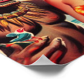 Vintage Tiki Pin-up Poster (Hoek)