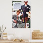 Vintage Timely Clothes Ad uit 1937 Poster (Keuken)