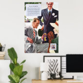 Vintage Timely Clothes Ad uit 1937 Poster (Thuiskantoor)