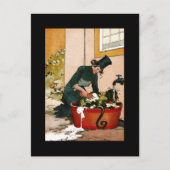 Vintage Tin Woodman Afbeelding Briefkaart (Voorkant)