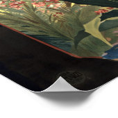 Vintage toerisme Palermo Sicilië Poster (Hoek)