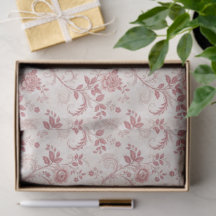 Vintage Toile De Jouy Stof met stoffige roos motie