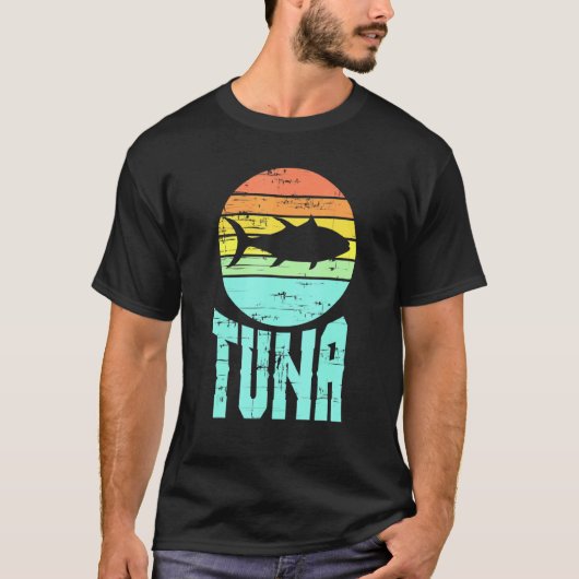 Vintage tonijn Vist tonijn T-shirt (Voorkant)