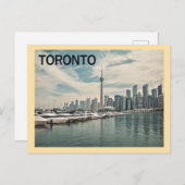 Vintage Toronto Travel Briefkaart (Voorkant / Achterkant)