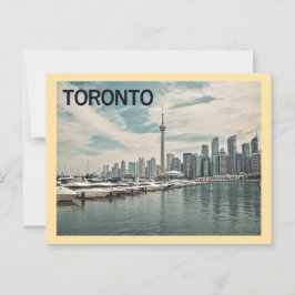 Vintage Toronto Travel Briefkaart
