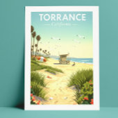 Vintage Torrance California Briefkaart