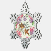 Vintage Tortelduifjes Ornament (Rechts)