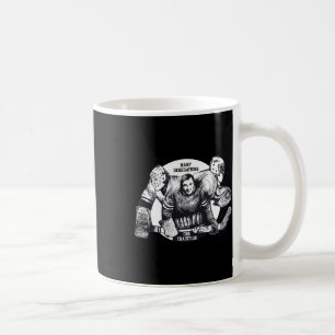 Vintage tot moderne evolutie van het hockeygoalie- koffiemok