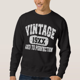 Vintage tot perfecte Trui