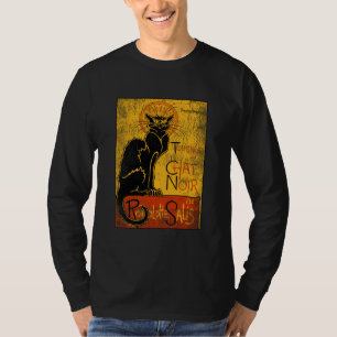 Vintage Tournee du Chat Noir Black Cat Halloween T-shirt