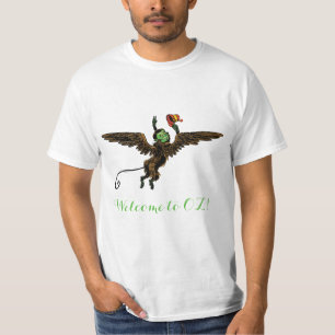 Vintage Tovenaar van Oz, Kwaadaardige Vliegende Aa T-shirt