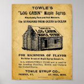 Vintage Towles Maple Syrup Print (Voorkant)