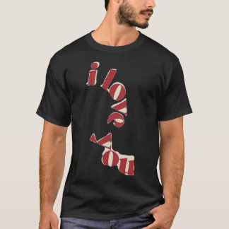 Vintage Traan Ik Hou Van Jou T-shirt