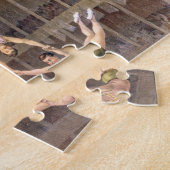 Vintage Trapeze Artist Puzzle Legpuzzel (Zijkant)