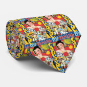 Vintage Travel 1937 Panama Carnival Party Woman Stropdas (Opgerold)