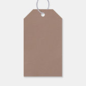 Vintage Travel Airplane Birthday Party Cadeaulabel (Achterkant)